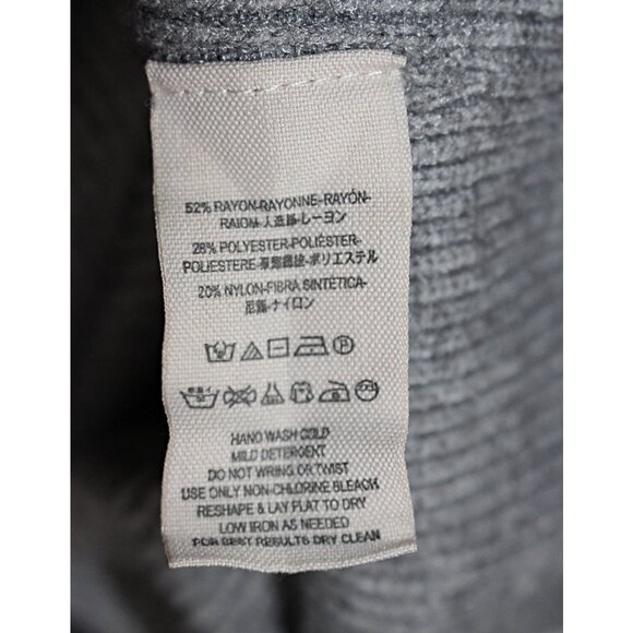 Free People - Softly Structured Turtleneck Tunic in Grey, sz Medium - Picture 11 of 11